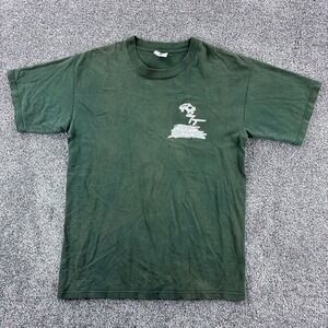 Vintage Michigan State Spartans Shirt Mens L Green Faded Attitude is for Spartan